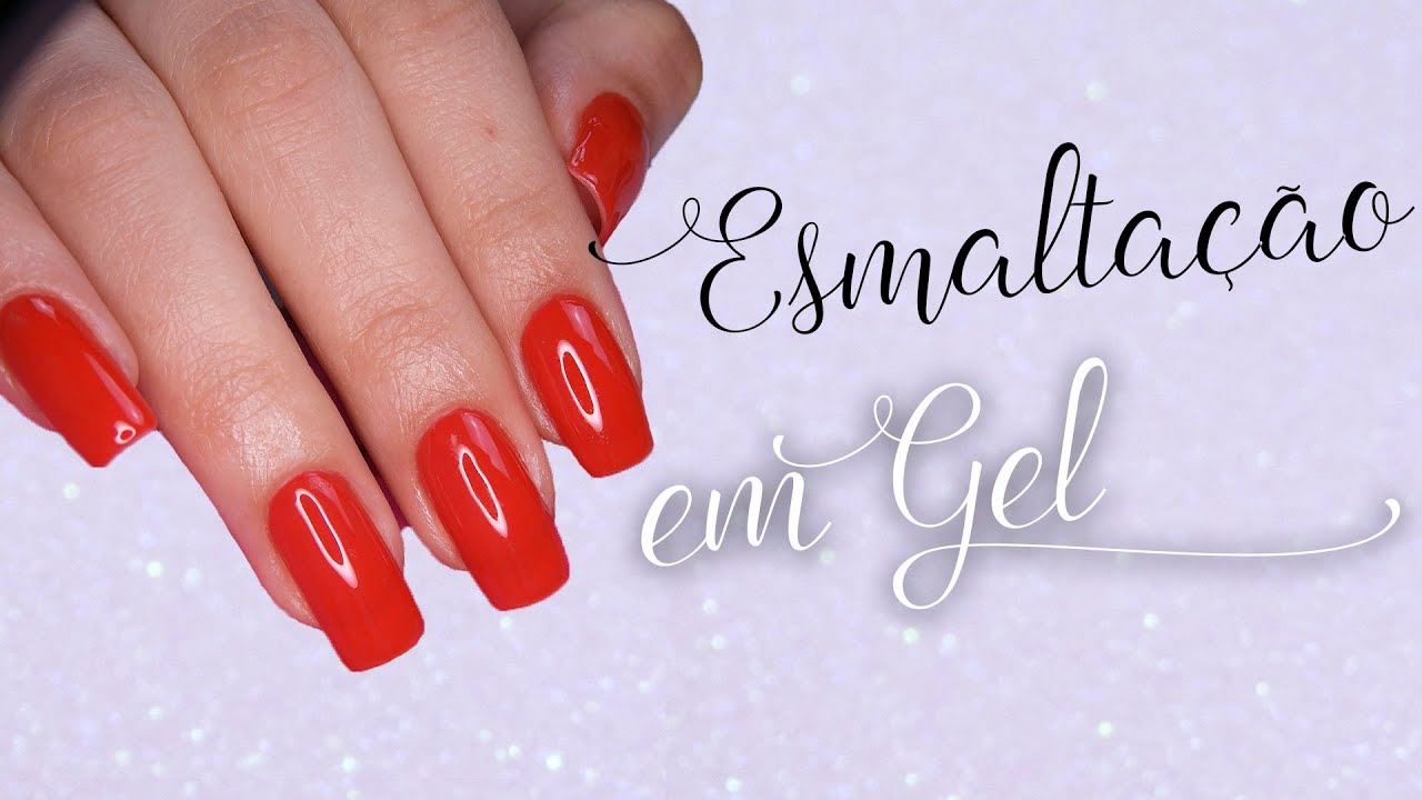 Como Fazer Esmaltação Em Gel Em Unhas Naturais (Passo a Passo)