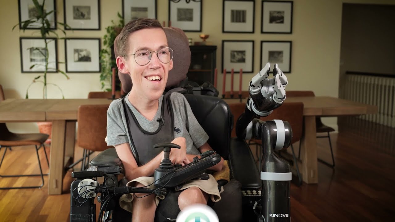 How the Jaco Robotic Arm is Changing Lives - disability advocate Shane Burcaw