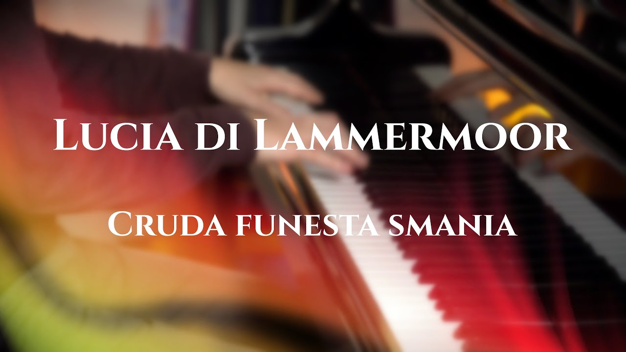 Cruda funesta smania, piano accompaniment