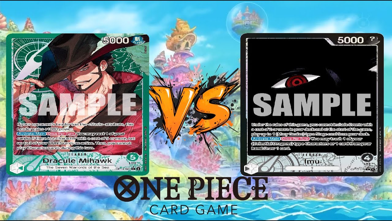 OP14 LOCALS GAMEPLAY FINAL - GREEN MIHAWK VS IMU