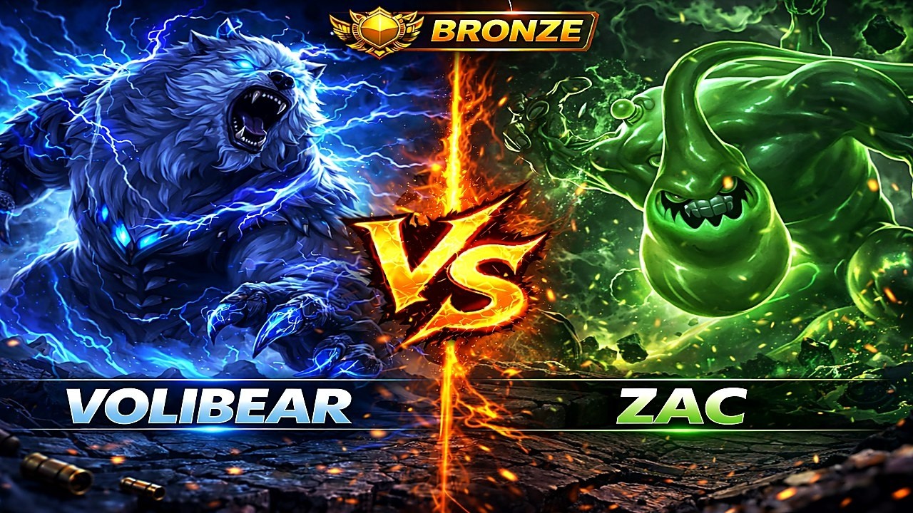 Ranked Review #32– Volibear vs Zac | Bronze 2 Solo Queue
