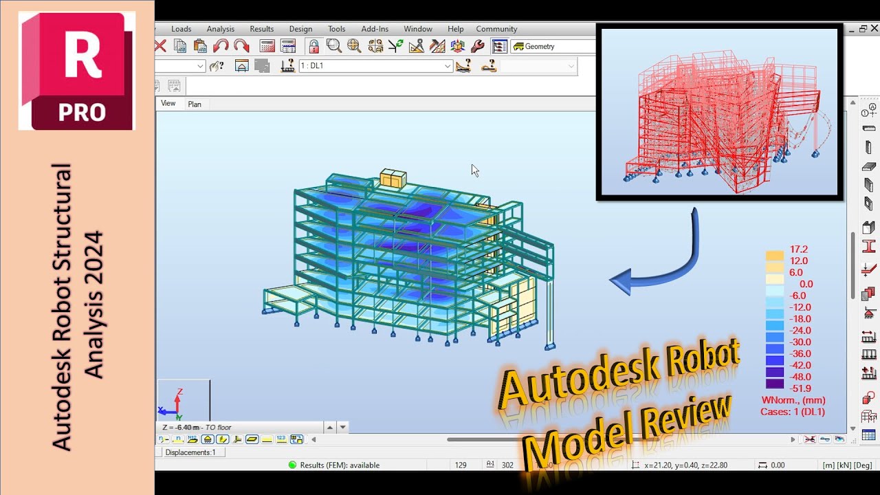 Let's Review a Model using Autodesk Robot Structural Analysis Professional