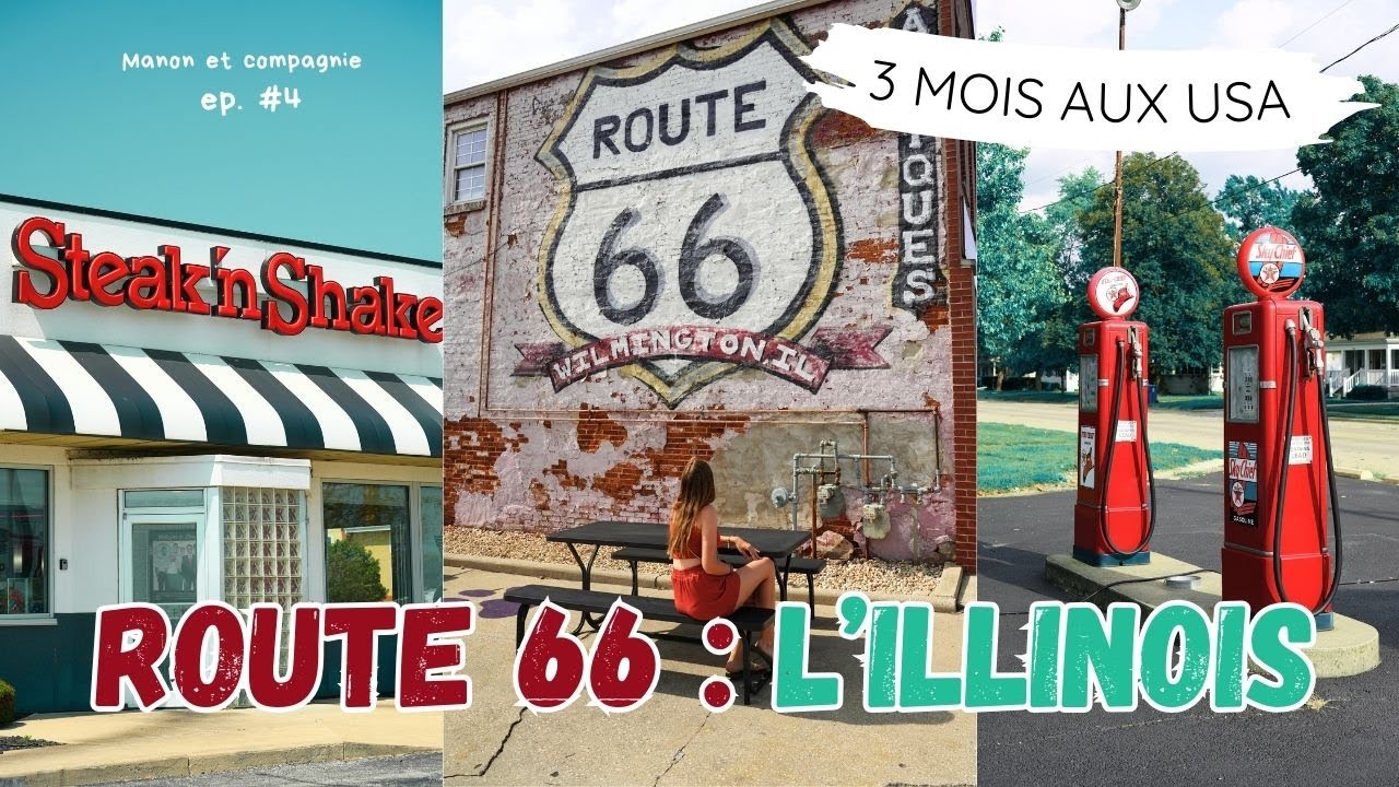 D&Eacute;BUT DE LA ROUTE 66 : ILLINOIS (EN VAN !) | 26 STATES TOUR (EP.4)