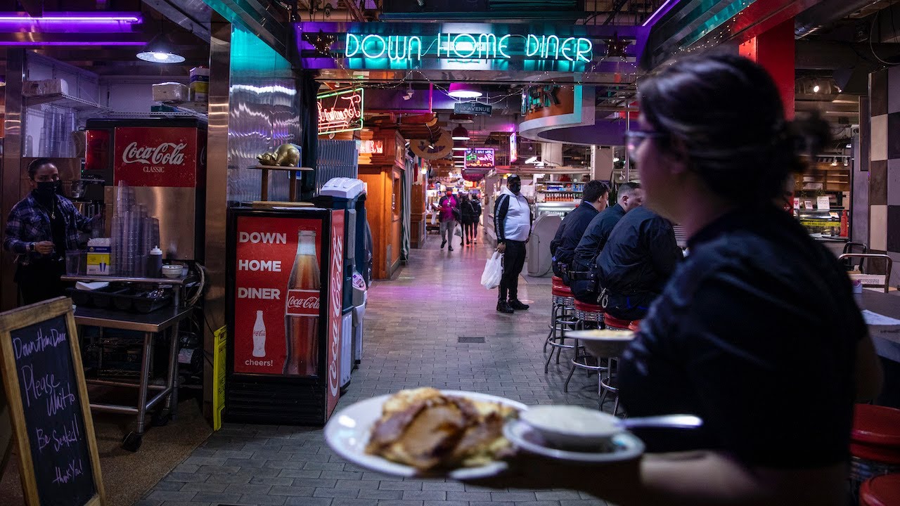 Down Home Diner at Reading Terminal Market in Philadelphia