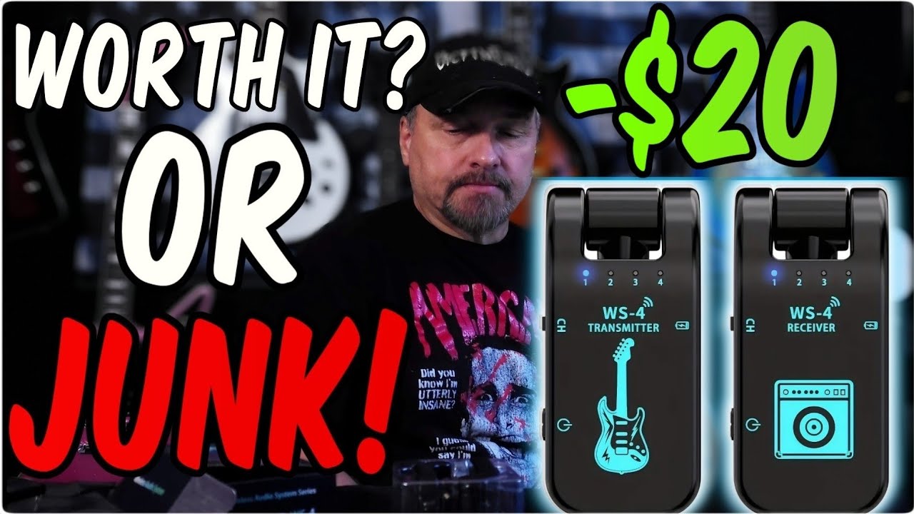 Budget Wireless Guitar System from Temu - Review