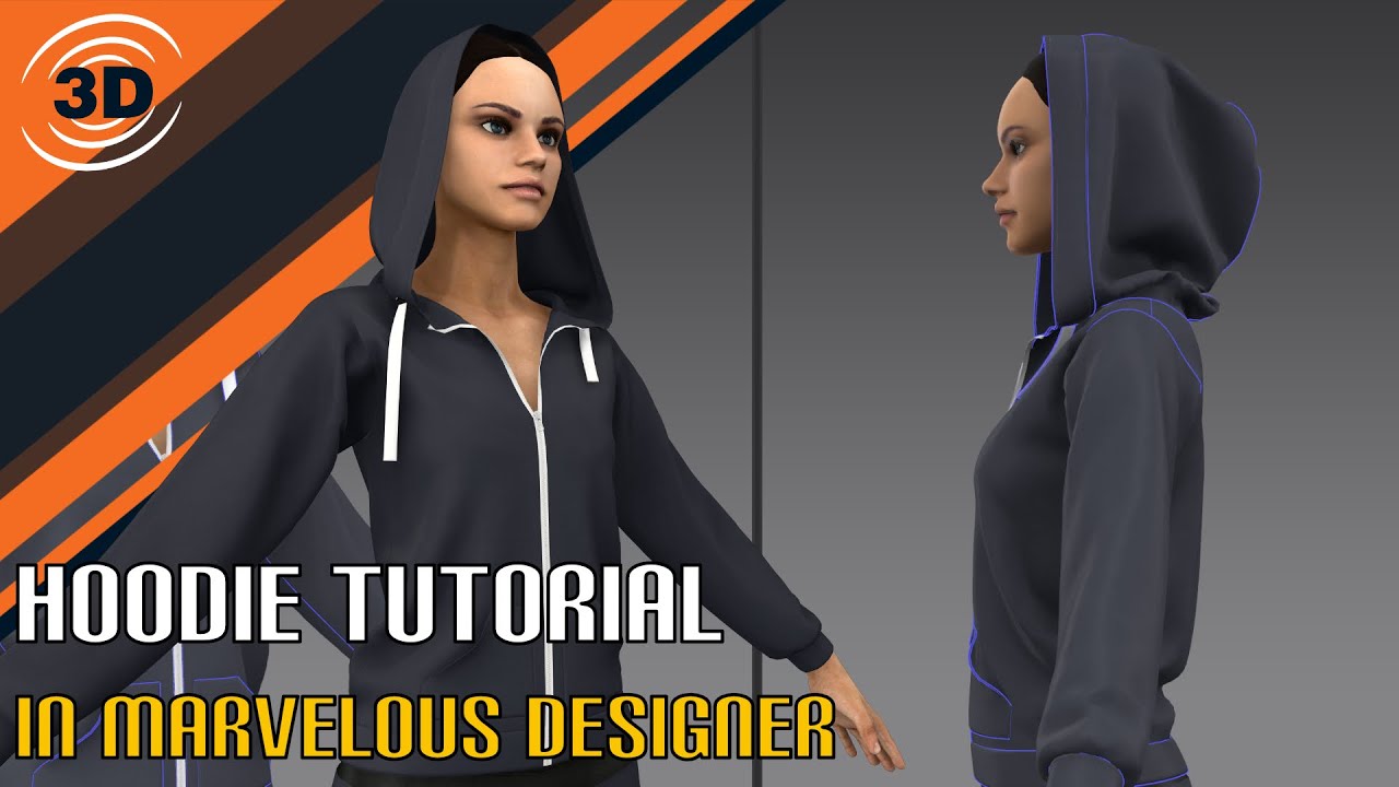 Marvelous Designer Tutorial Hoodie
