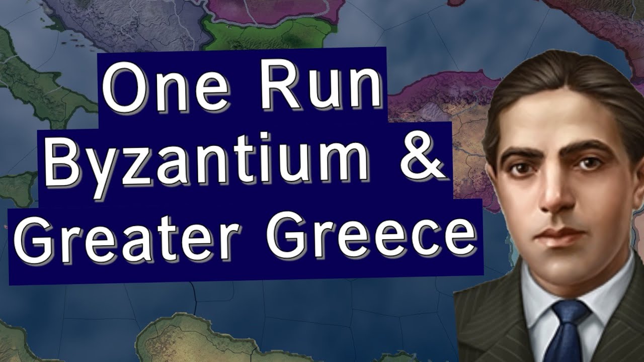 HOI4: Byzantium and Greater Greece in One Run