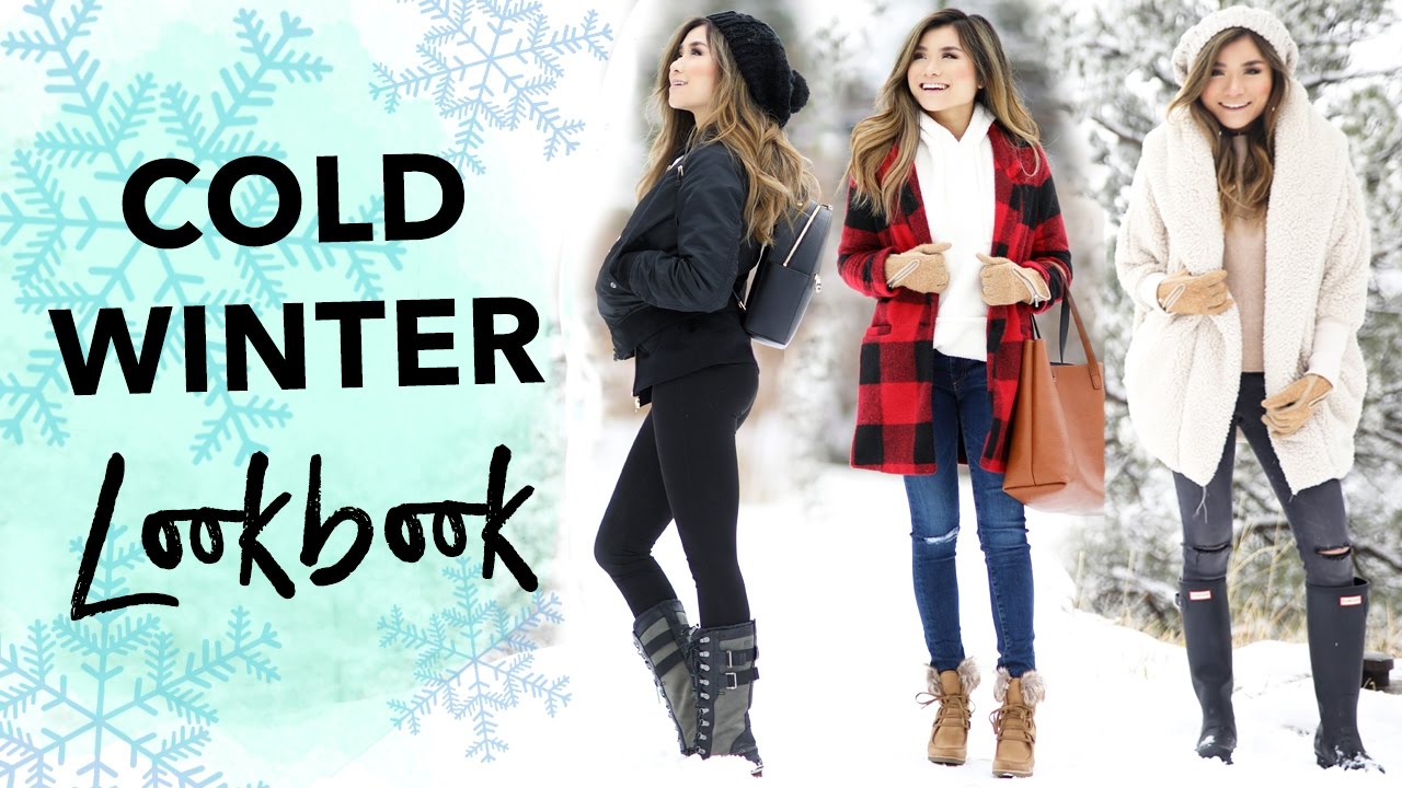 Cold Weather Winter Lookbook | Snow Day Outfit Ideas | Miss Louie
