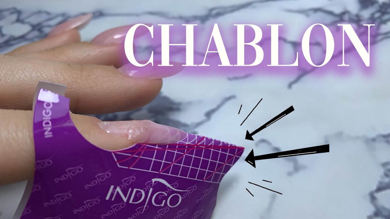 TUTO ONGLES EN GEL CHABLON 🌸