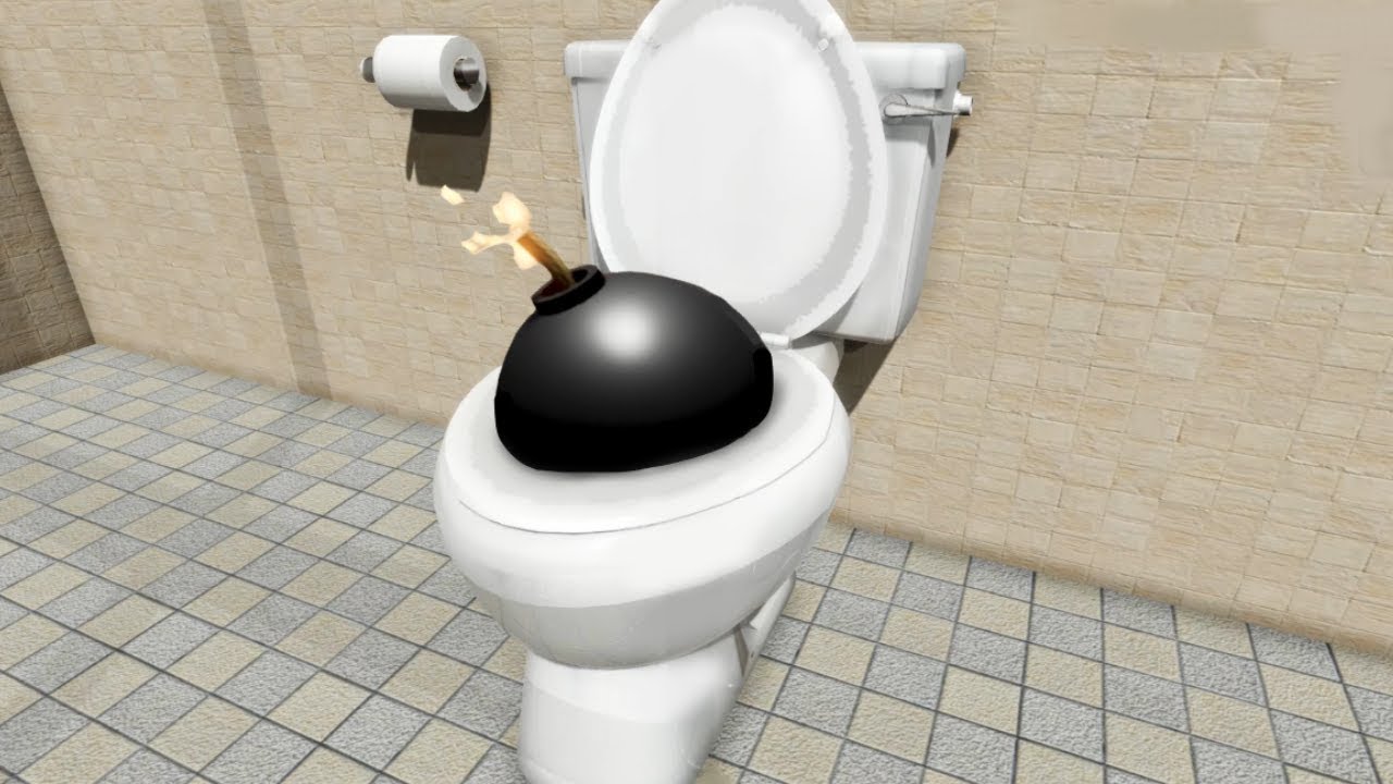 トイレに爆弾を置いたらとんでもないことになるwww