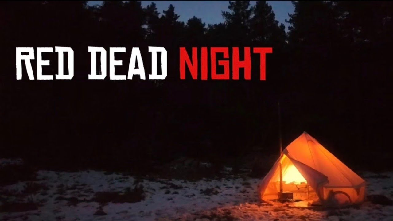 🔥Acampando en una HOT TENT como en Red Dead Redeption 2 | BUSCHRAFT en la MONTAÑA🏕️