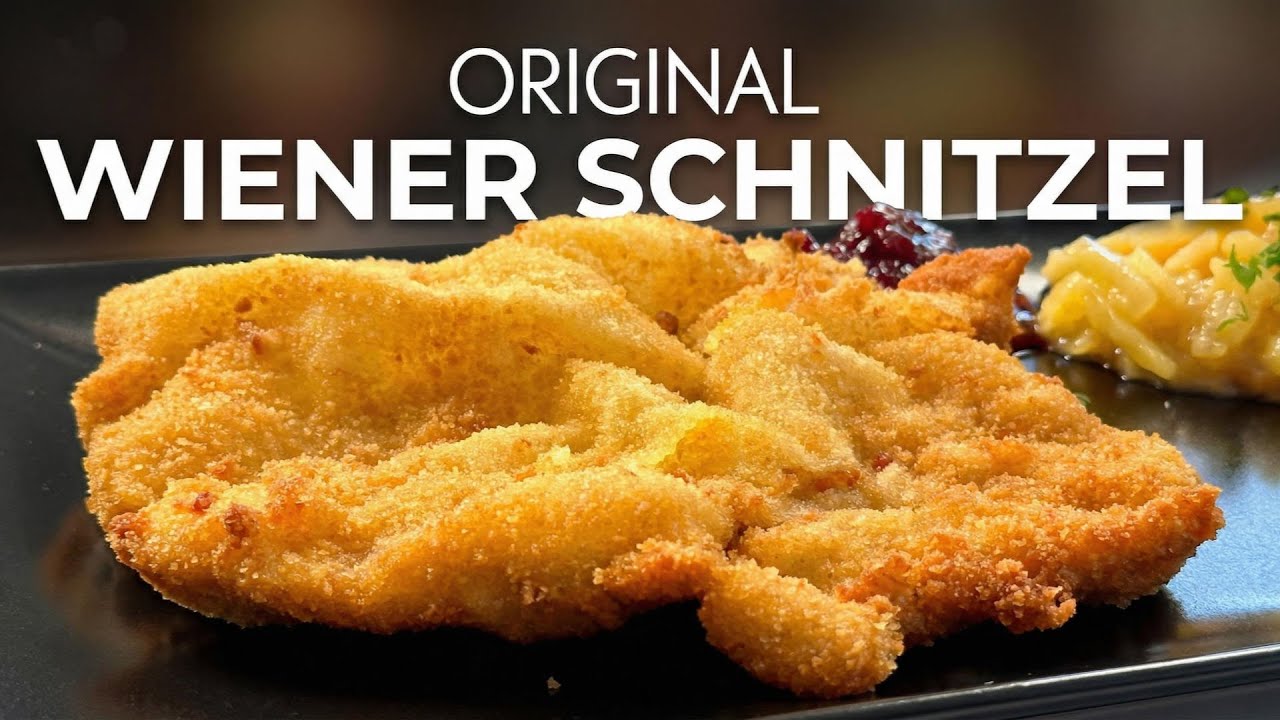 Original Wiener Schnitzel 🇦🇹 | So wird es perfekt kross & wellig! (Kalbsschnitzel)