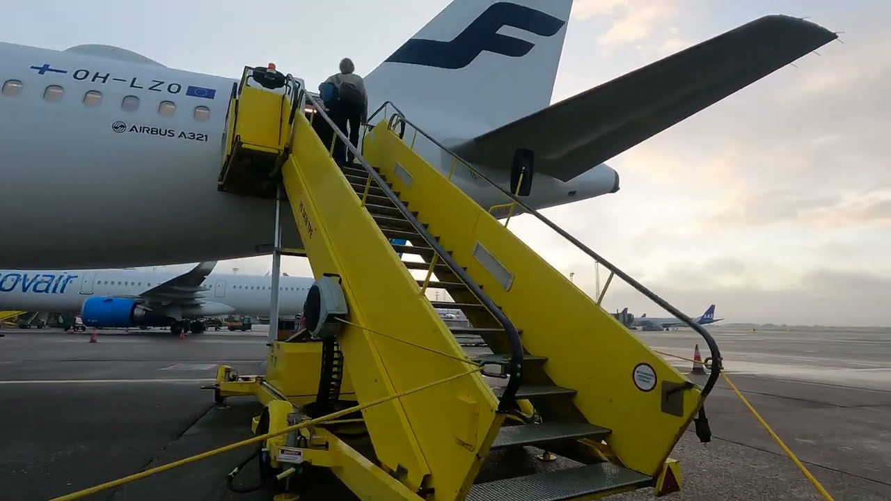 TRIP REPORT | Finnair (ECONOMY) | Airbus A321 | Copenhagen  (CPH) - Helsinki  (HEL)