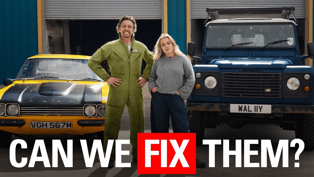 Richard Hammond & Izzy Attempt To Fix The Abandoned Hammond Family Car