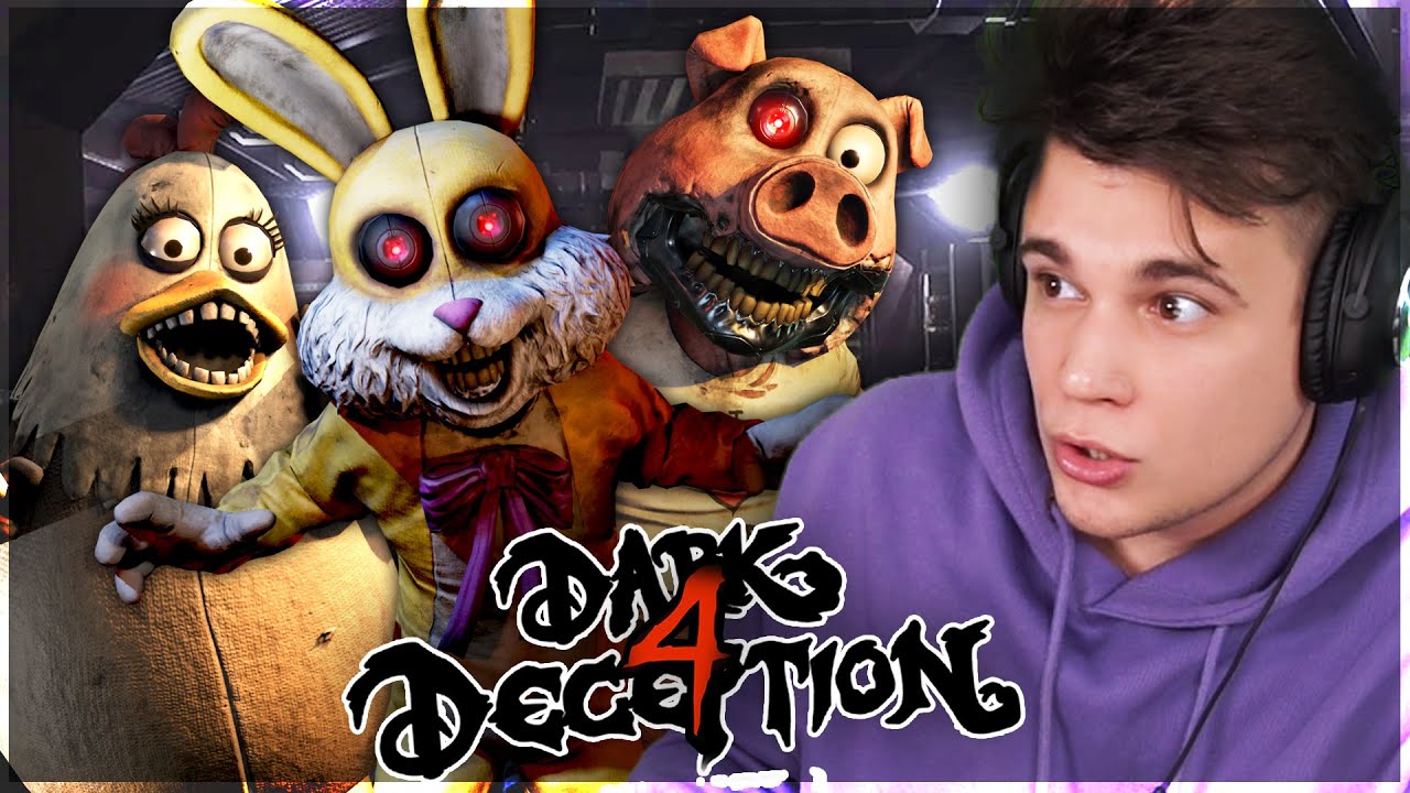 NOWE ANIMATRONIKI!  - Dark Deception #8 [CHAPTER 4]
