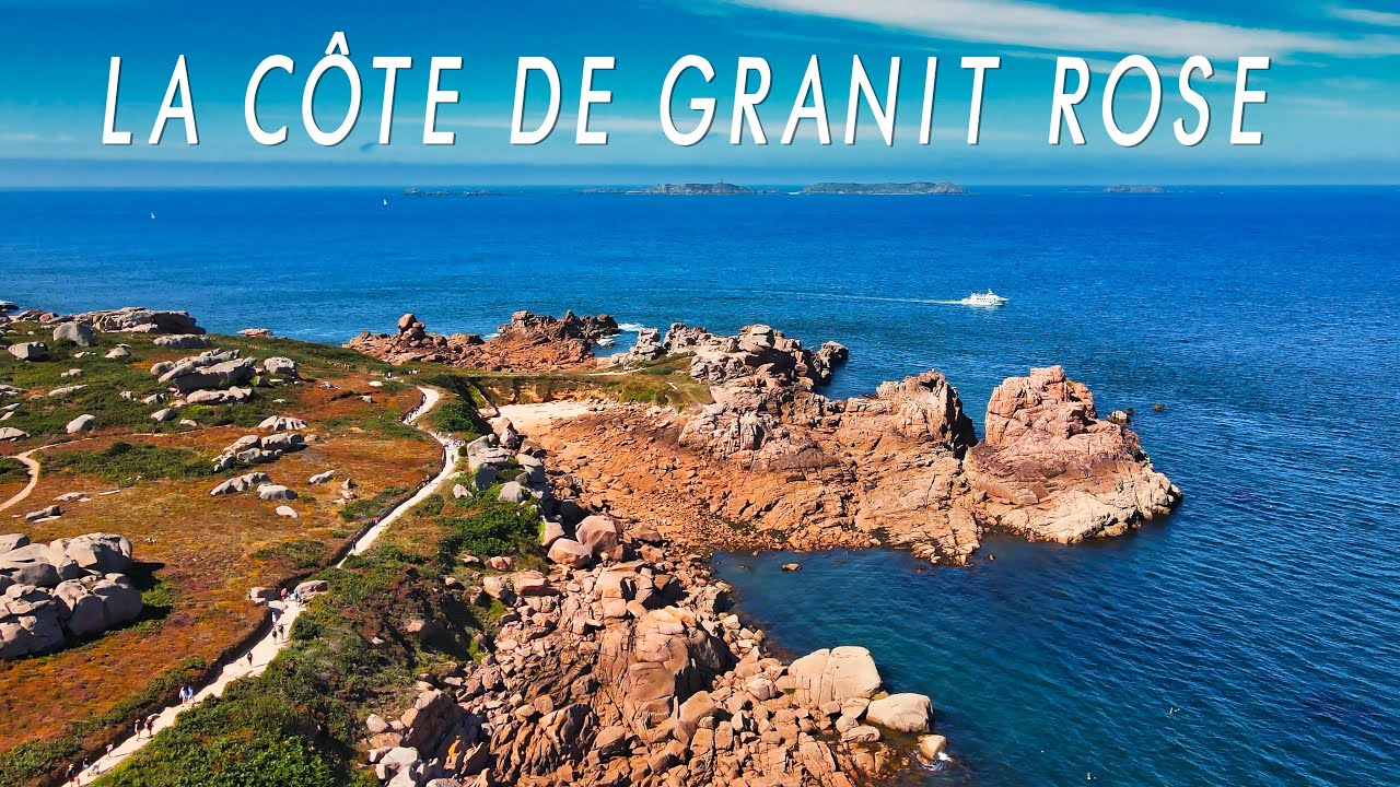 La Côte de Granit Rose et Le Sentier des Douaniers - De Ploumanac’h à Perros Guirec en DRONES FPV