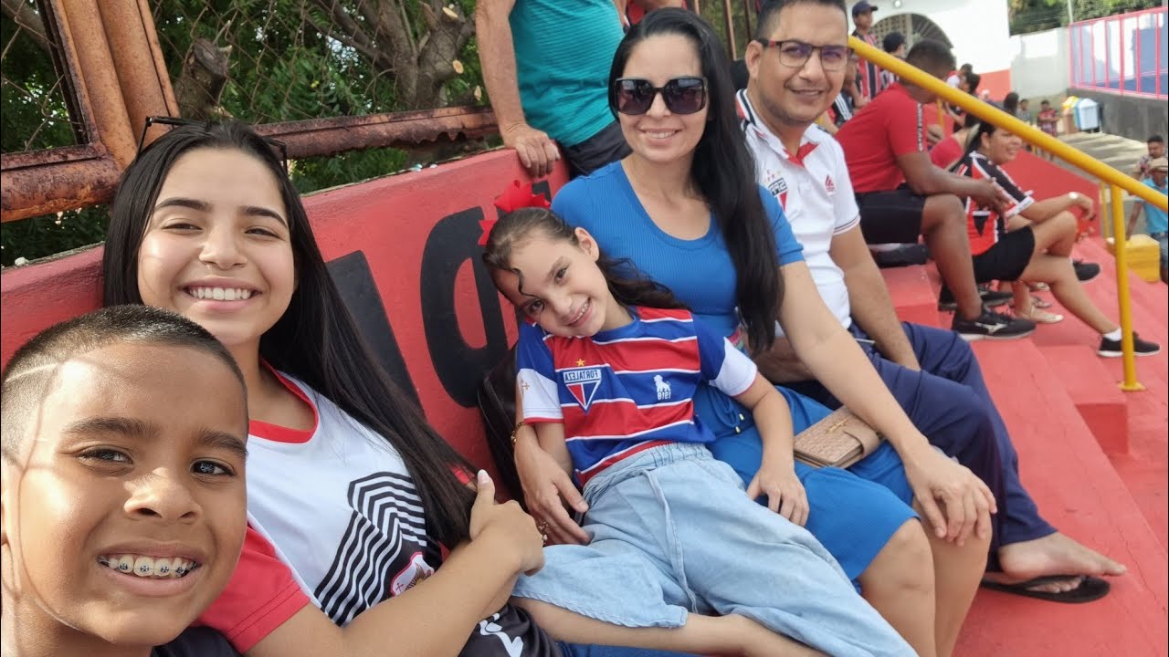 #diariokiaravitoria - realizando o sonho do #daviHiel, de assistir um Jogo no estádio.