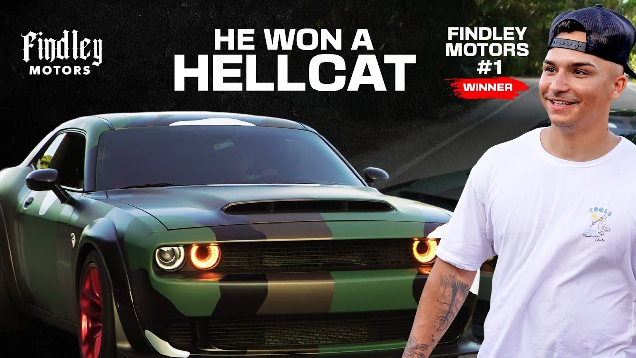 He Won a 800HP Camo Hellcat for Practically Free!