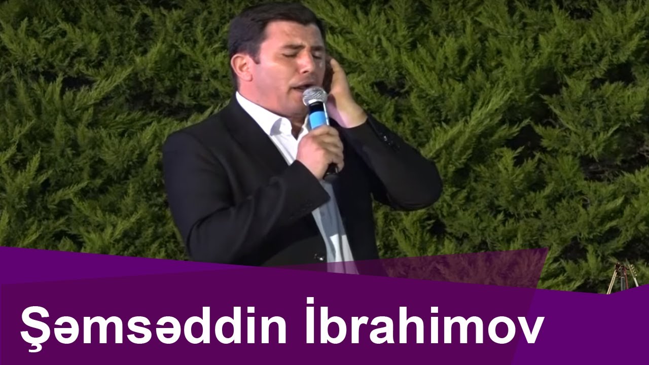 Şəmsəddin İbrahimovun özəl çıxışlarından biri ya birincisi...