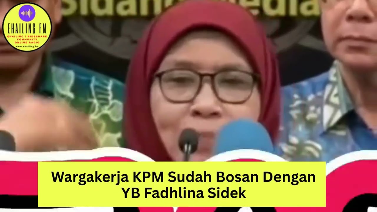 Wargakerja KPM Sudah Bosan Dengan YB Fadhlina Sidek