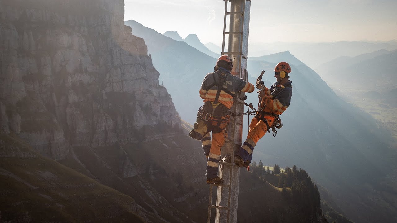 Schattenbachlawine Walenstadt - Modernisierung des bestehenden Lawinenschutzes