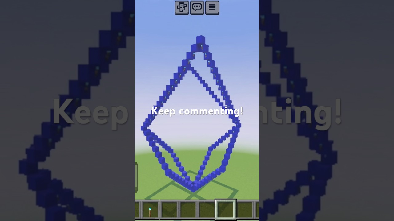 Blue satisfying concrete powder tower! 