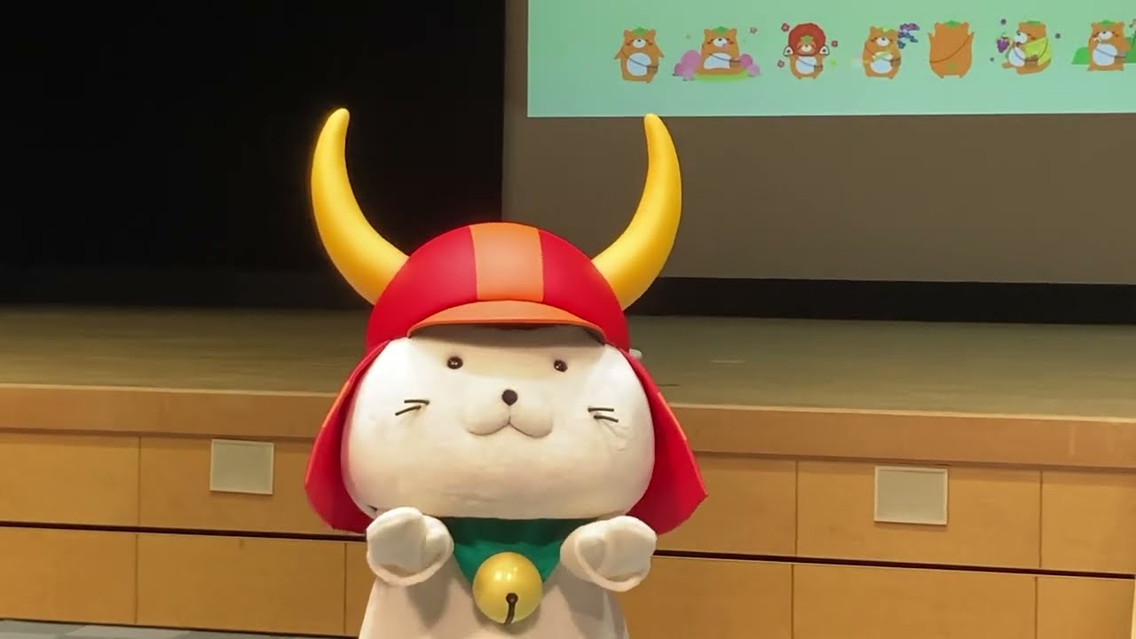 ひこにゃん　JA紀北かわかみ感謝祭2025に登場！（ステージ後半）