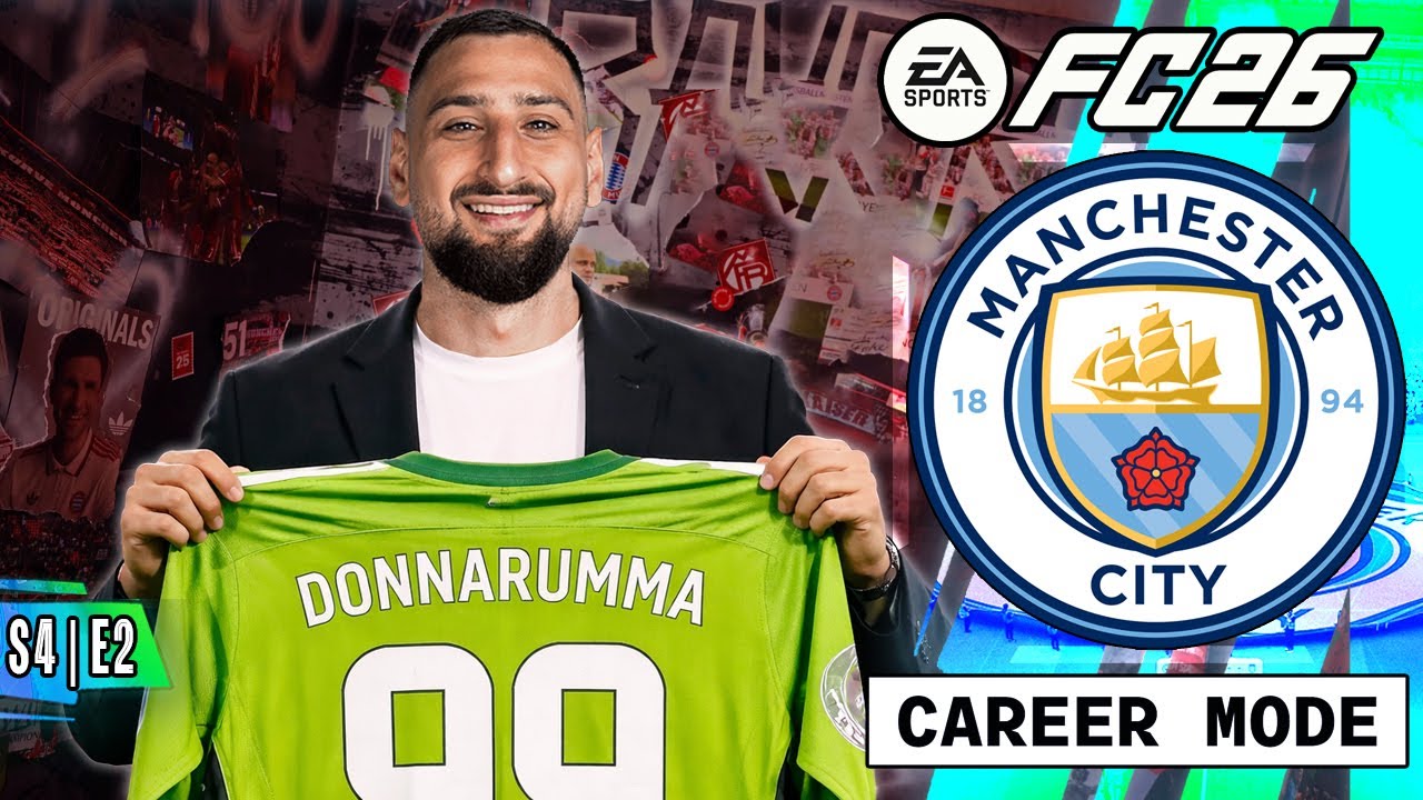 GIGI DONNARUMMA DECIDES IT'S TIME TO LEAVE? | S4 E2 | MAN CITY CAREER MODE
