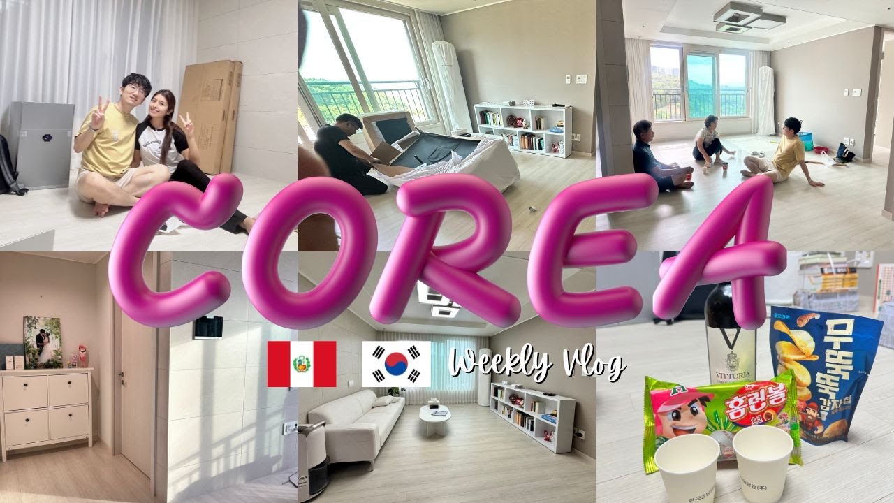 ¡Nos mudamos en Corea! 🇰🇷 La vida real de una latina amoblando su nuevo depa 🏠✨