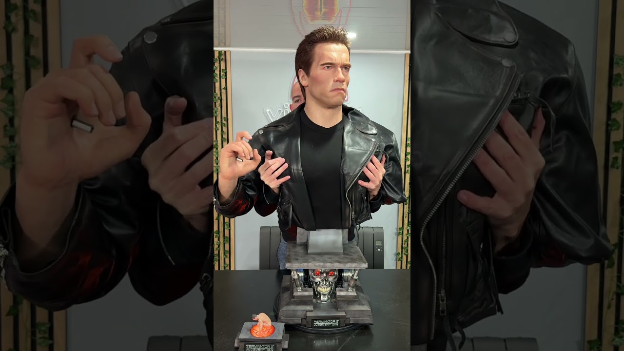 T800 Terminator 2 judgement day queen studios ! 6000&euro; ! #terminator #t800 #collection #statue #buste