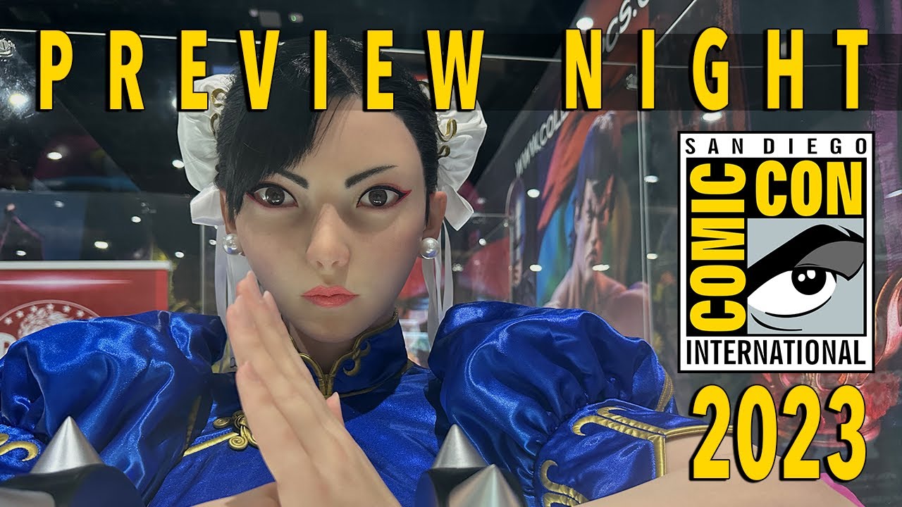 San Diego Comic-Con 2023 / Preview Night Exhibit Hall Tour ! 