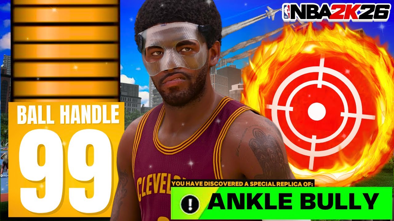 99 3PT + 99 BALL HANDLE + 96 STEAL KYRIE IRVING BUILD СМОЖЕТ ВСЕ!! ЛУЧШАЯ BUILD В NBA 2K26!!