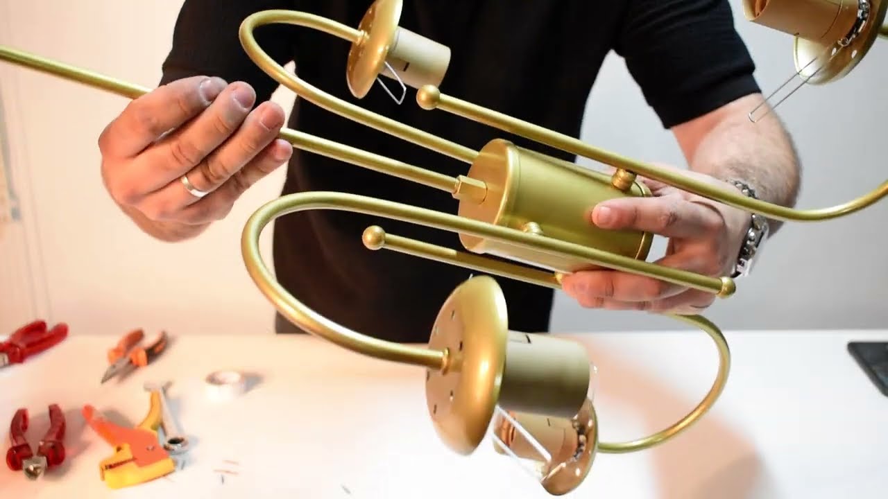 MODAVİZE - MARKATECH - RÜYA MODEL AVİZE MONTAJ VİDEOSU