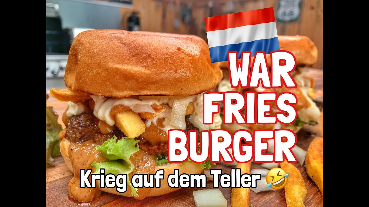 War Fries Burger - Krieg auf dem Teller! - Westmünsterland BBQ