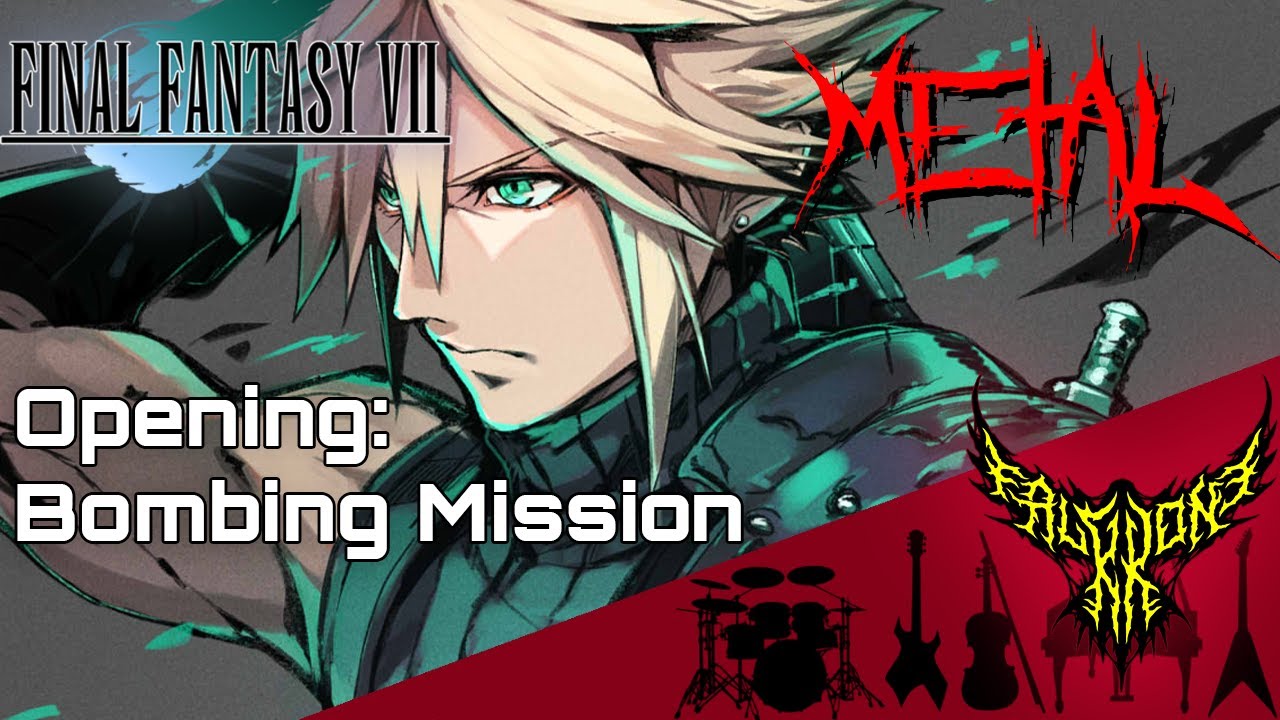 Final Fantasy VII - Opening - Bombing Mission 【Intense Symphonic Metal Cover】