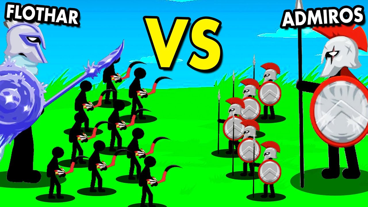 STICK WAR MULTIPLAYER JEST GENIALNE! KTO Z NAS ZROBI LEPSZĄ ARMIĘ STICKMANÓW?