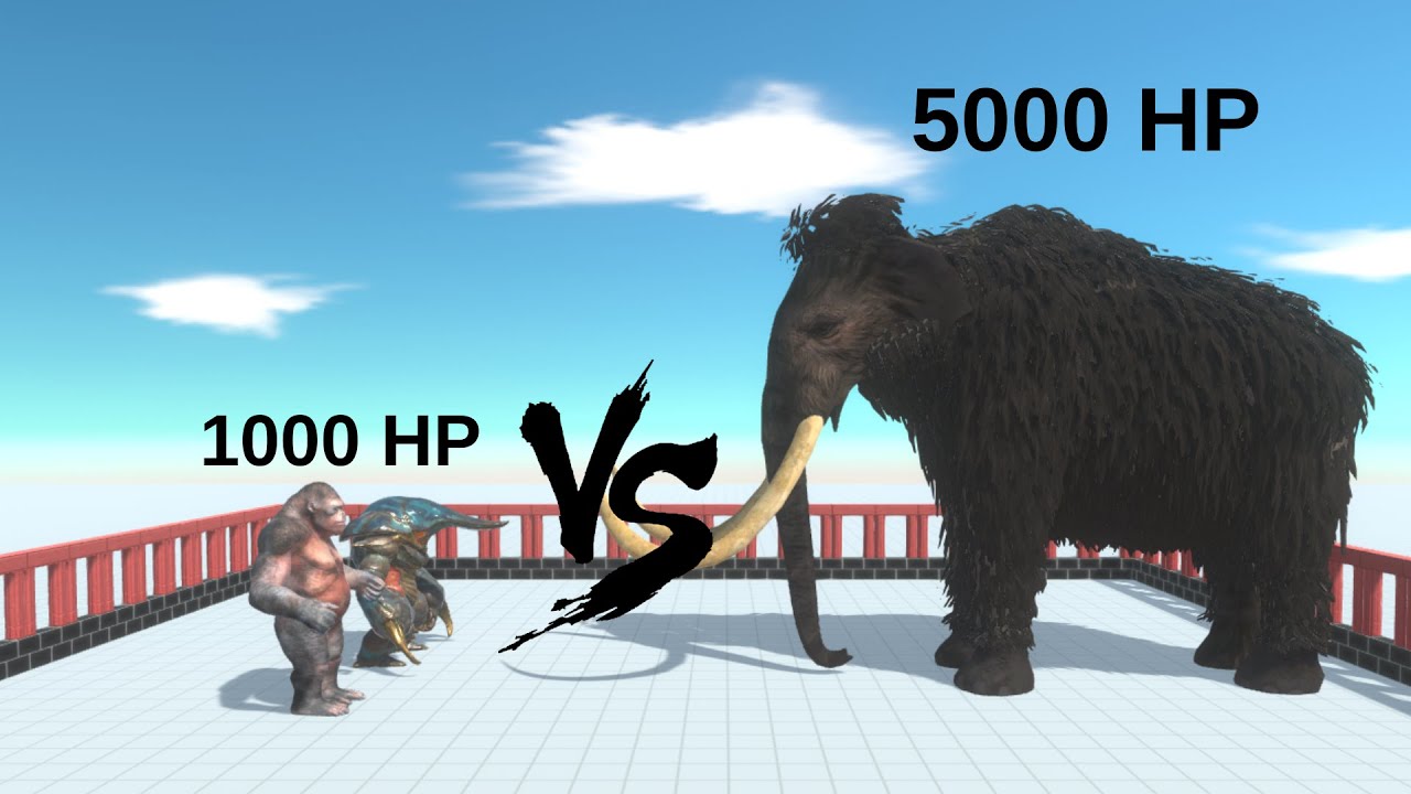 1000 HP Goro The Giant And Ranthorn Vs 5000 Every Giant Unit [Part 2] ARBS