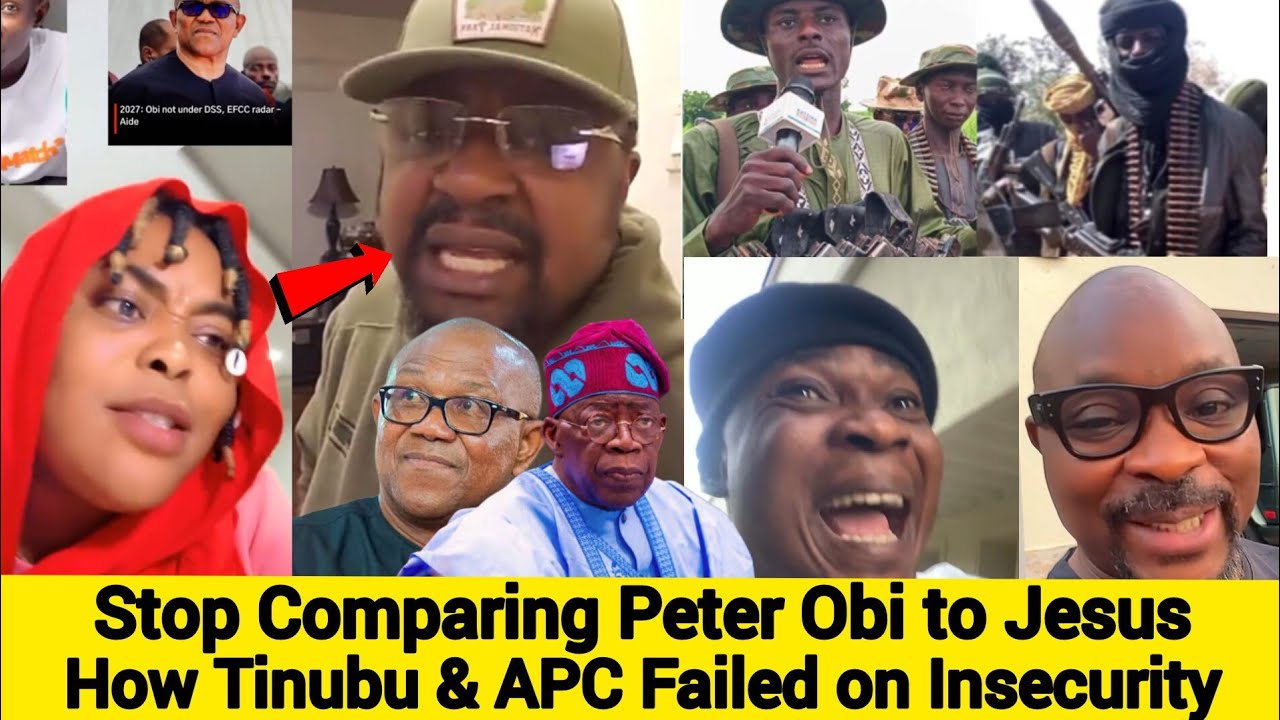 Nigeria Man Attack Peter Obi Supporters Comparing Him to Jesus, Tinubu & Insecurity