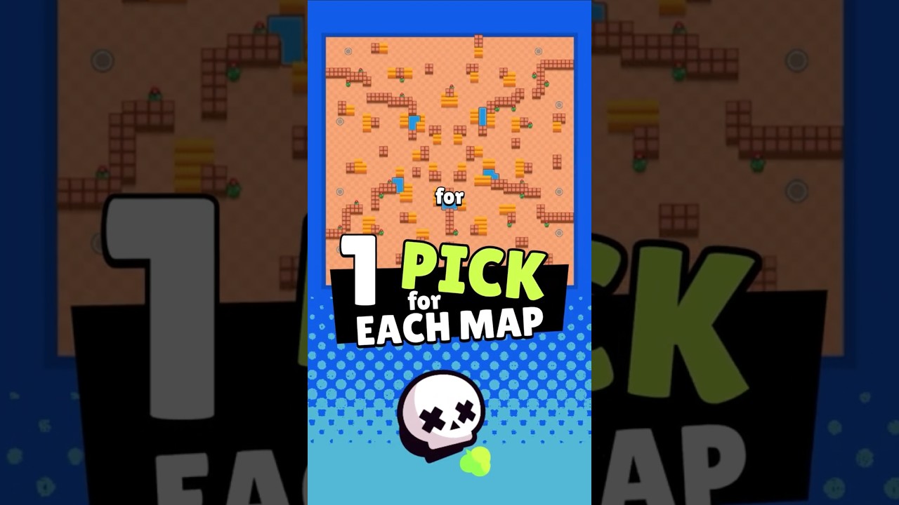 Best Brawler For Each Map!