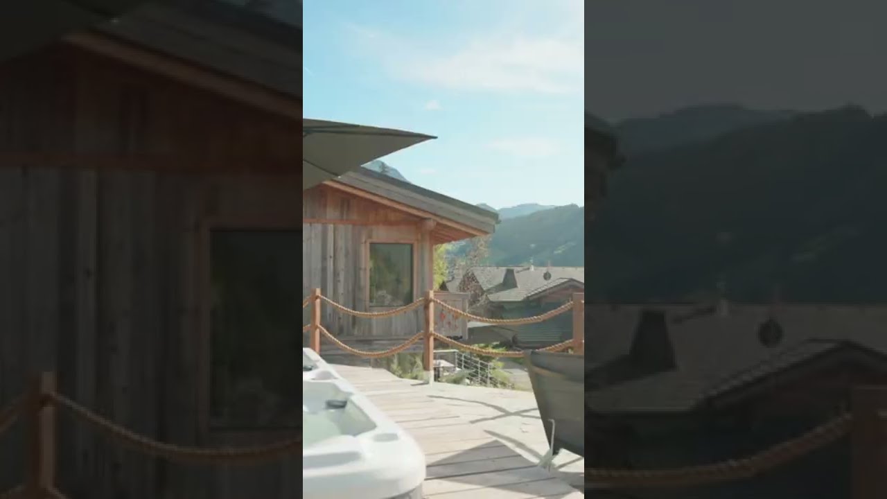 Alpine Retreat | Luxury Summer Chalet in Morzine | Alps In Luxury #Shorts
