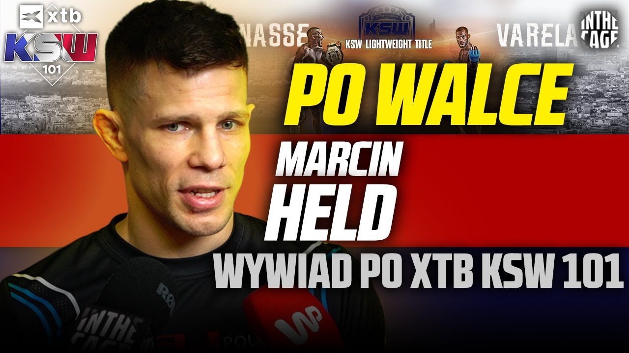 Marcin HELD poddaje gilotyną w 1 rundzie na XTB KSW 101! 2-3 walki w 2025 i jedna o pas?