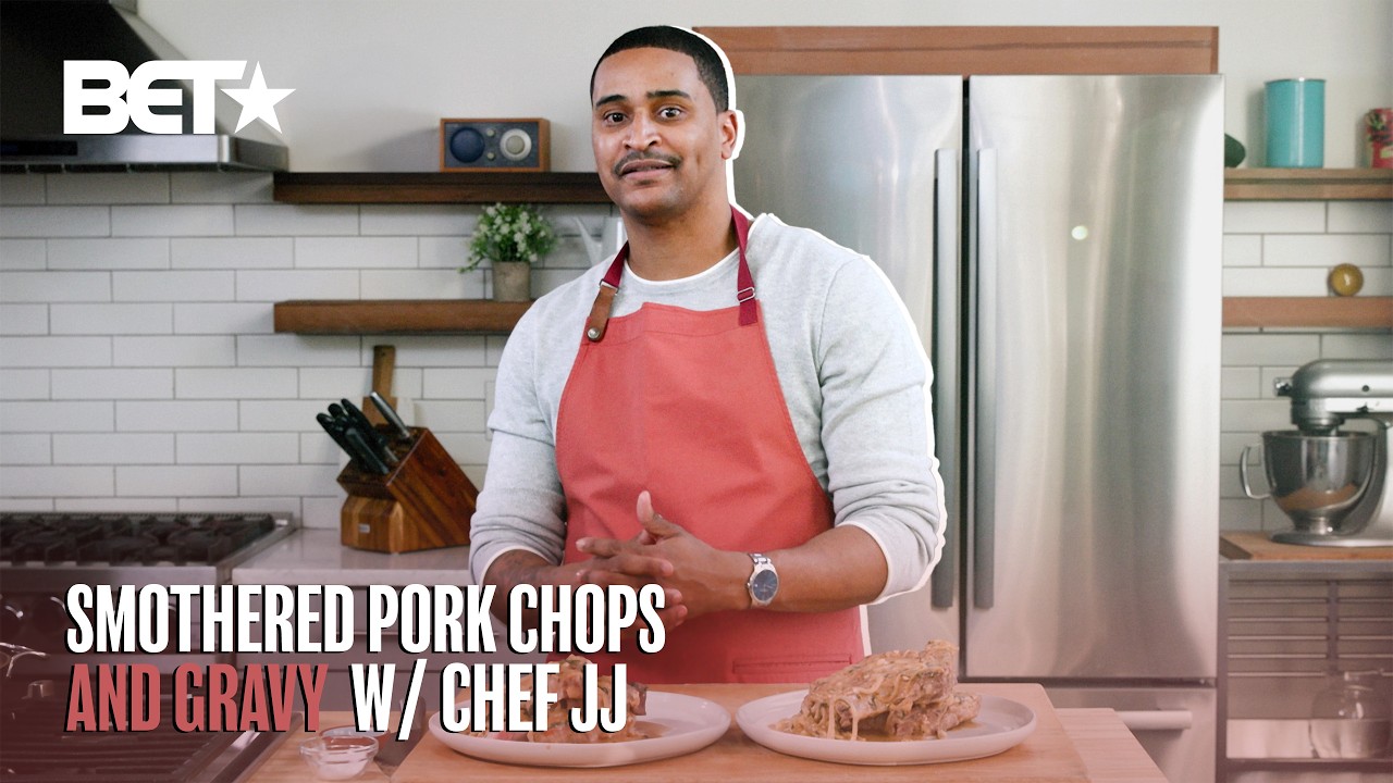 Smothered Pork Chops and Gravy Recipe with Chef JJ Johnson