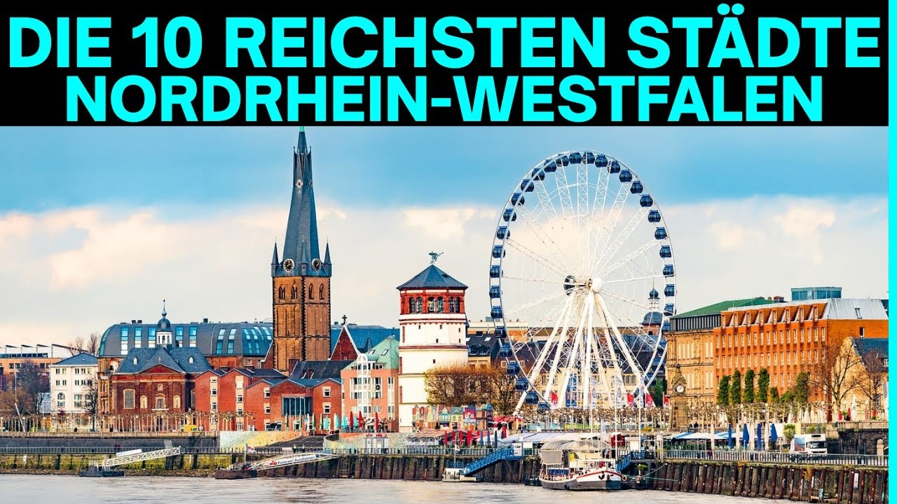DIE 10 REICHSTEN STÄDTE IN NRW: HIER WOHNT DAS GELD (PLATZ 1 IST EIN SCHOCK)