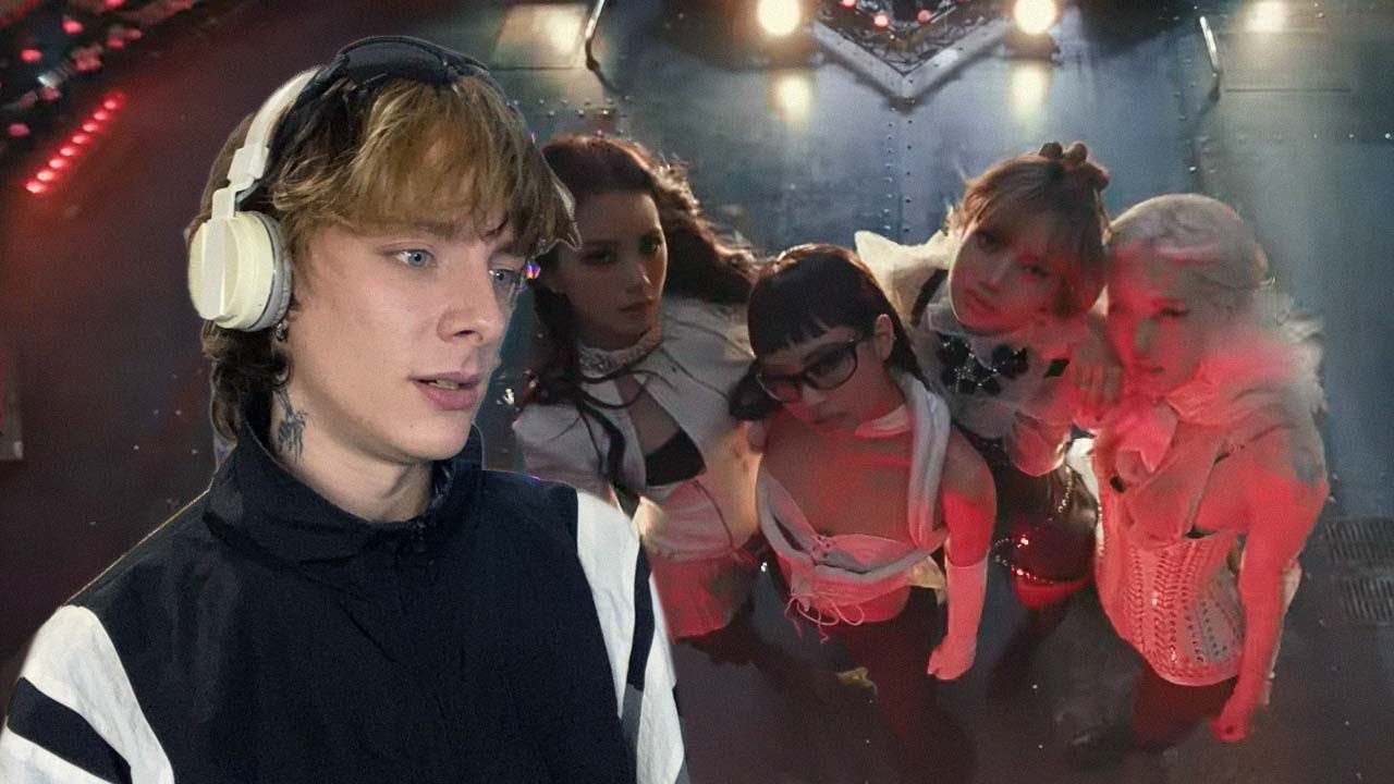 JUMP, BLACKPINK- REACT