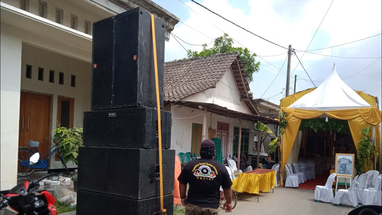Cek sound di sore hari