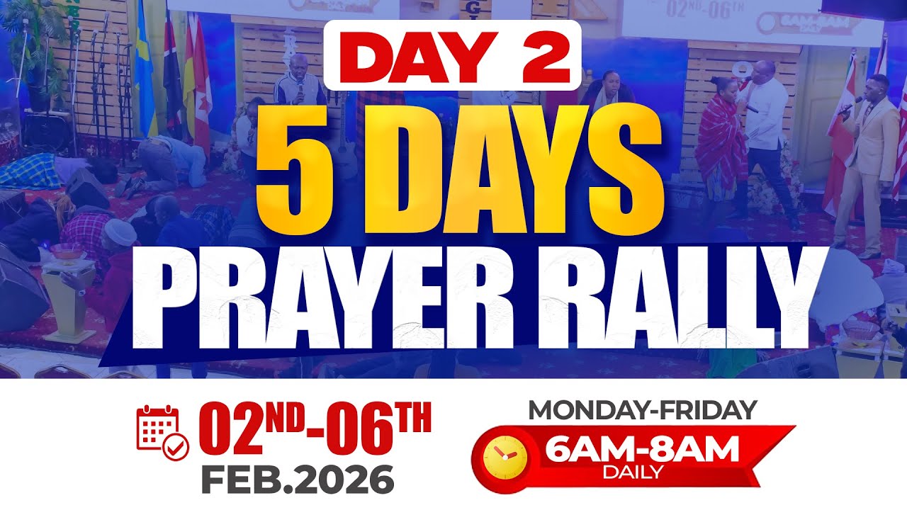 WELCOME TO OUR DAY 2 PRAYER RALLY WITH BISHOP MWANGI ZAKAYO