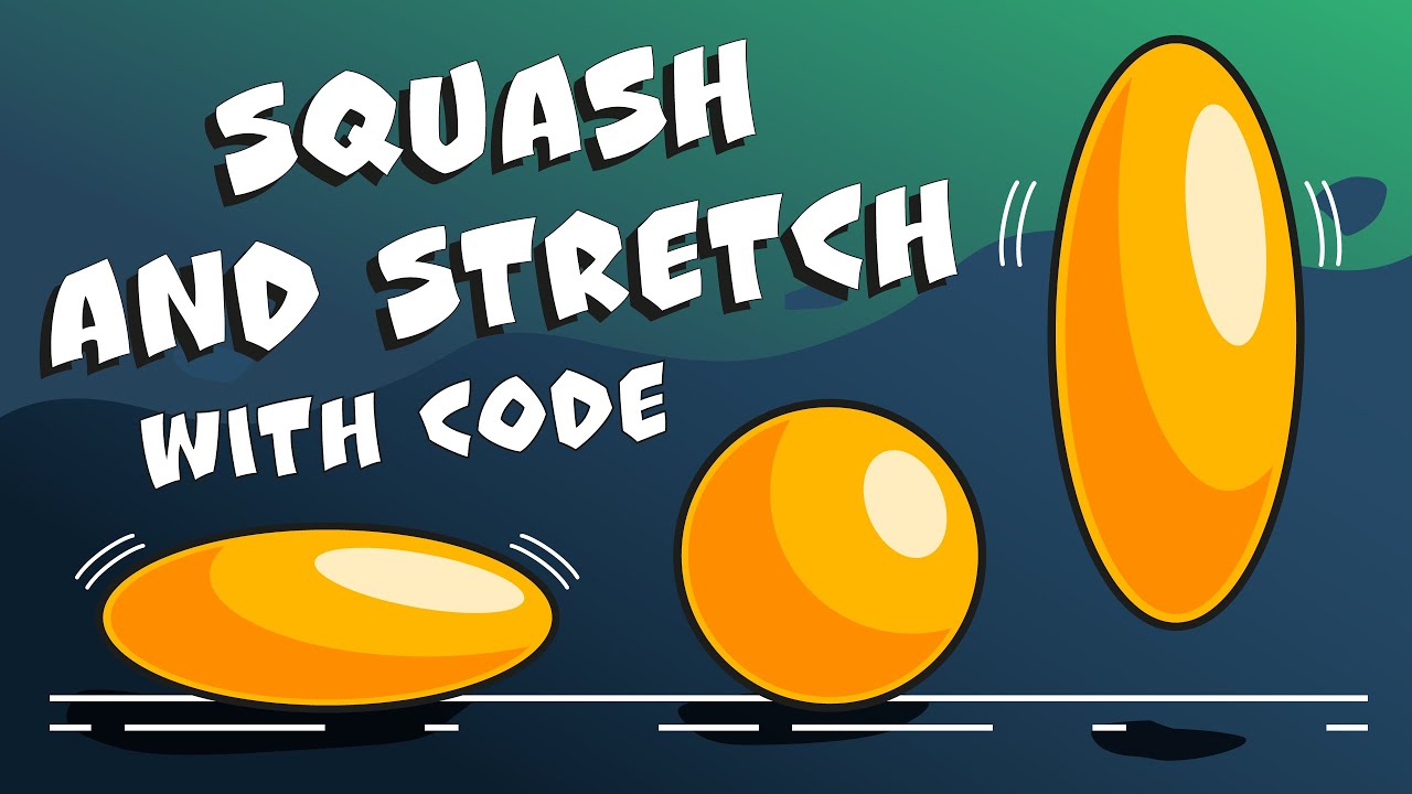 Create a Squash and Stretch effect in Unity with code (2D, 3D, UI)