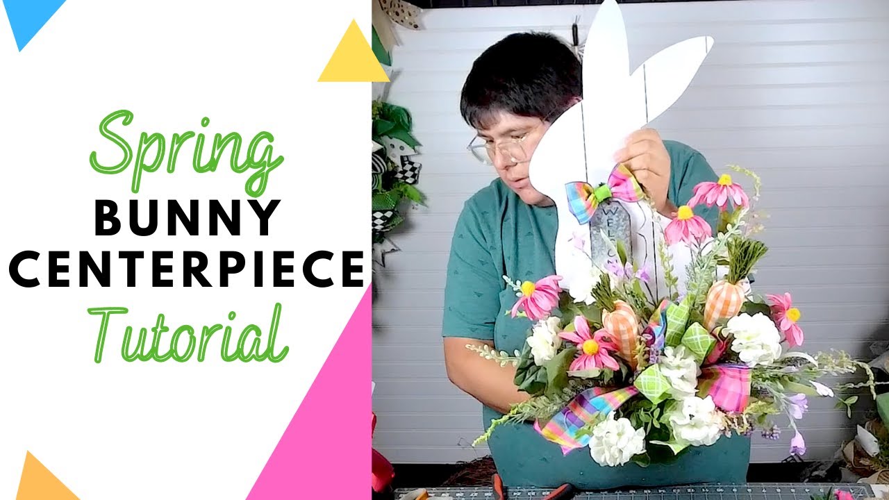 Spring Bunny Centerpiece | Deco Exchange Tutorial