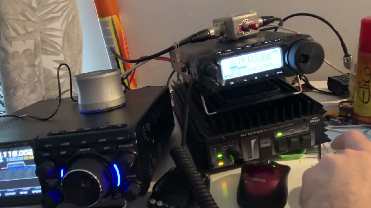Сравнение работы трансиверов  ￼ft710 и ft891