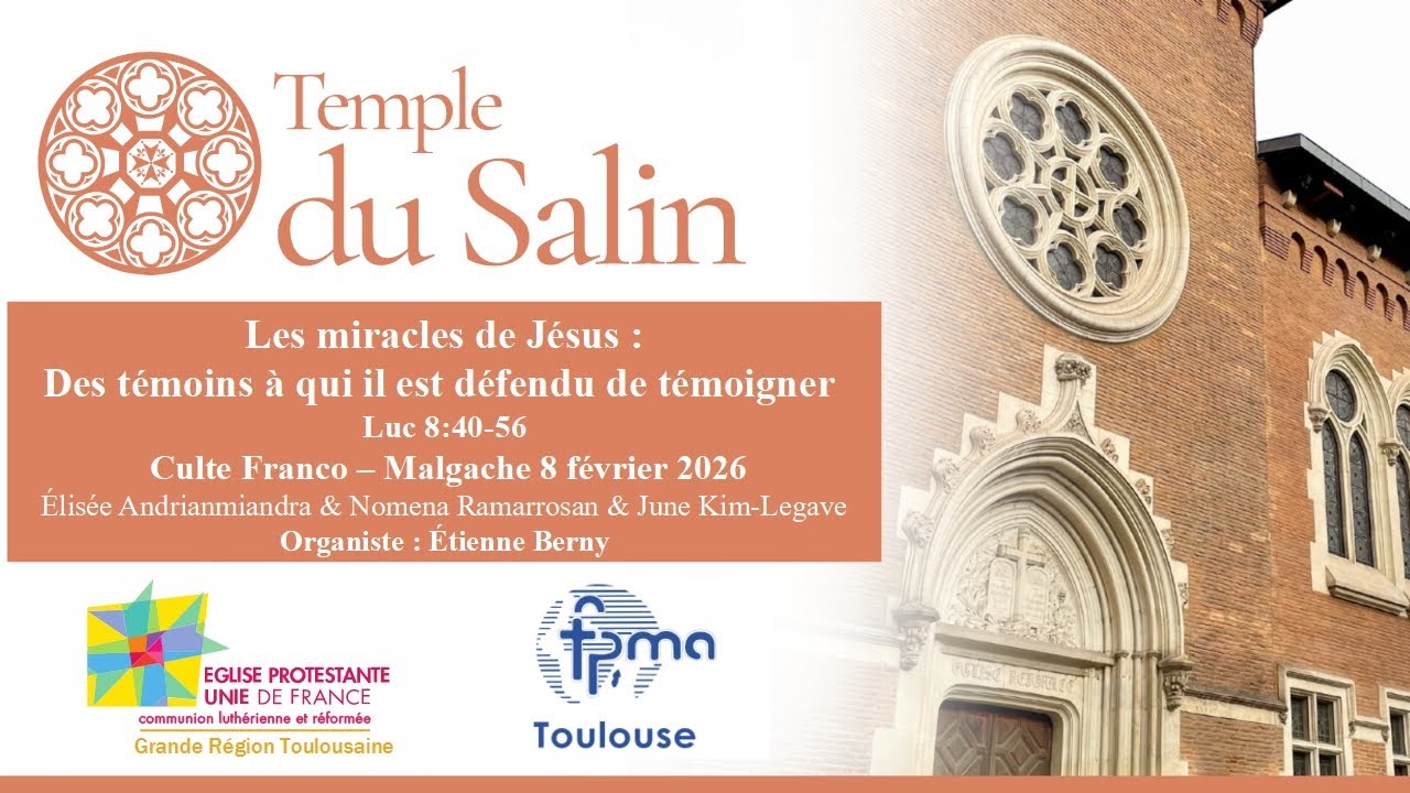 Culte du 8f&eacute;vrier 2026